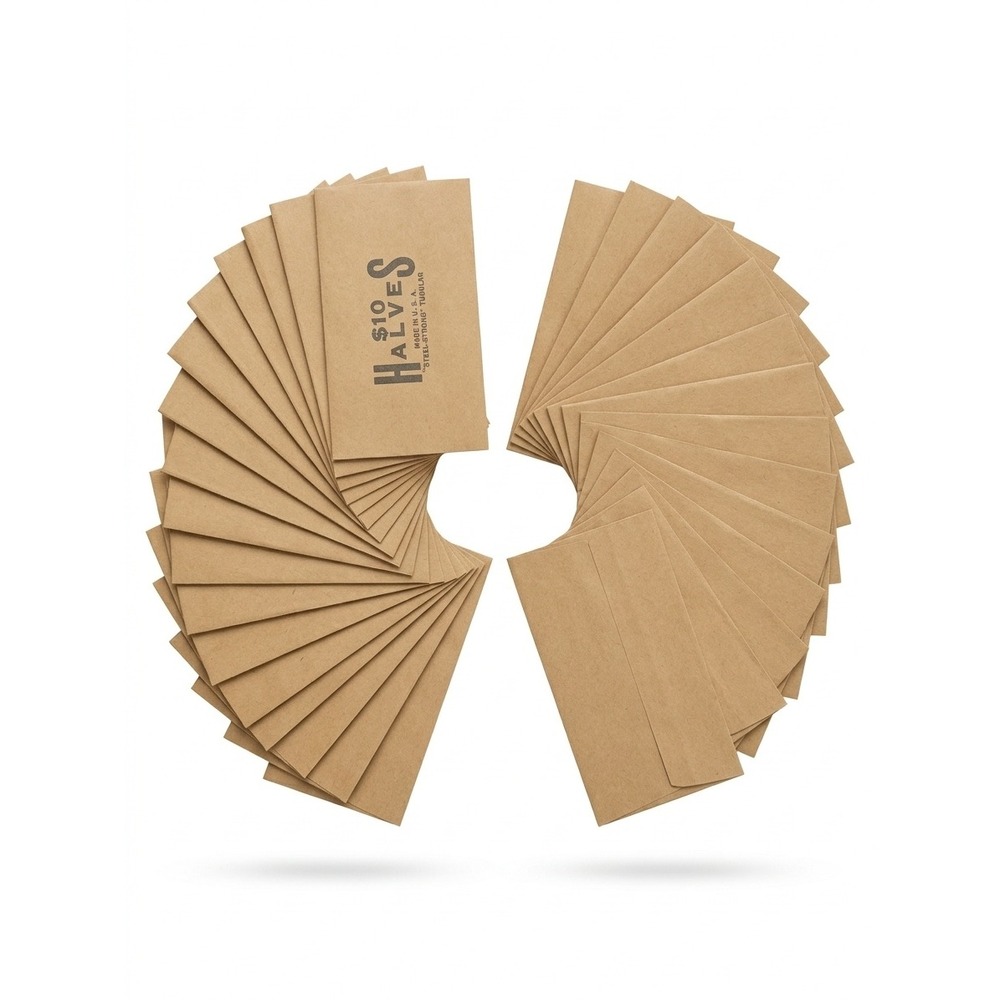 Vintage Steel-Strong Tubular $10 Half Dollar Coin Wrappers Lot of 19 Made in USA